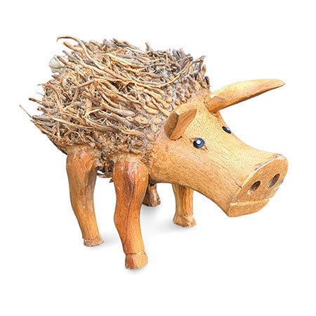 PERCY THE FUZZY PIG SMALL 16-18CM L