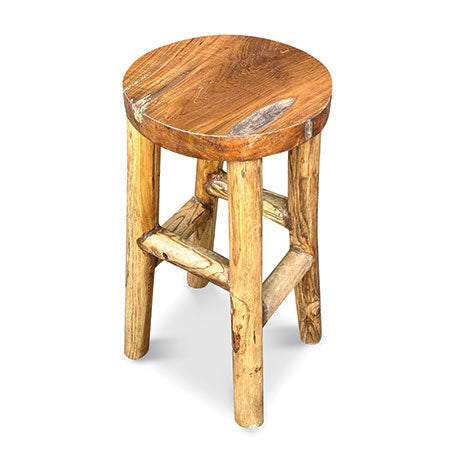 Root Round Top Barstool 4 Legs