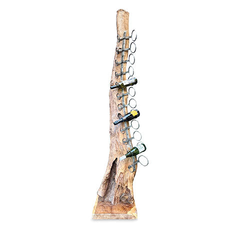 Root Sculpture wine rack 12 holes
