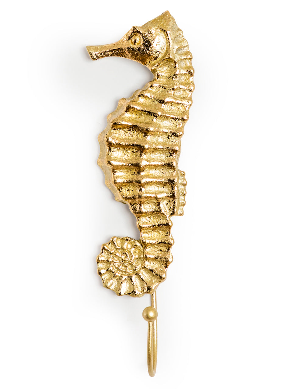 Gold Sea Horse Coat Hook