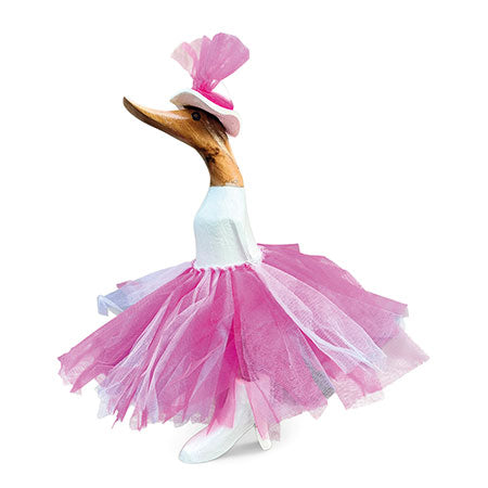 PINK TUTU SKIRT DUCK 25CM