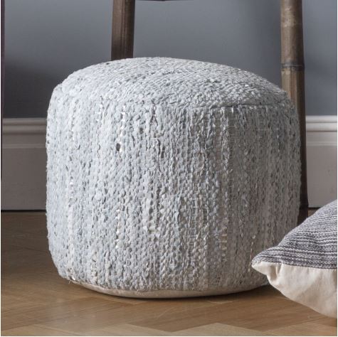 Galaxite Beige Pouffe