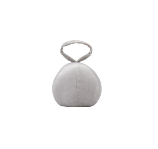 Natural Velvet Bell Doorstop