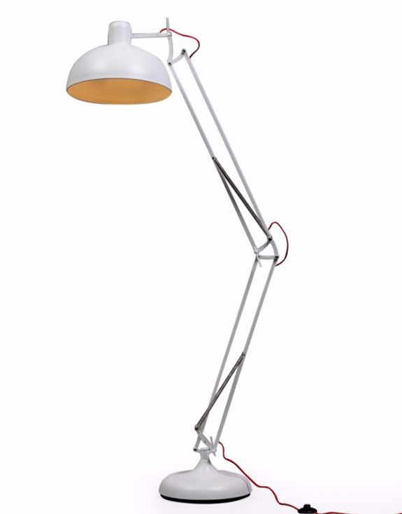 Matt White Extra Large Floor Lamp