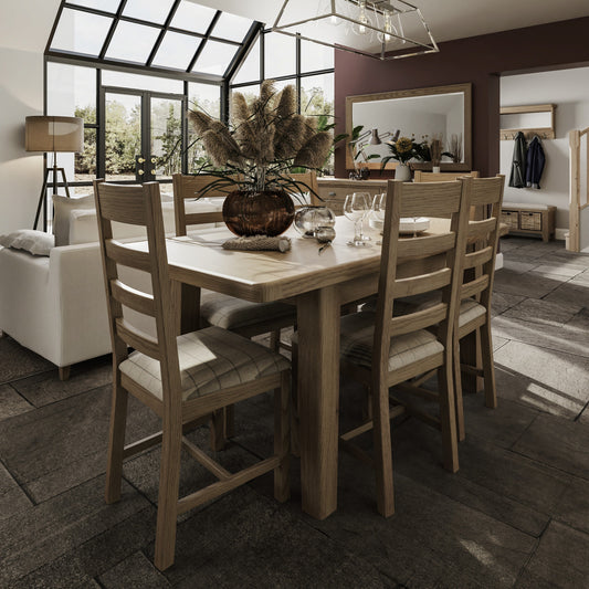 Horner 1.3m Extending Dining Table