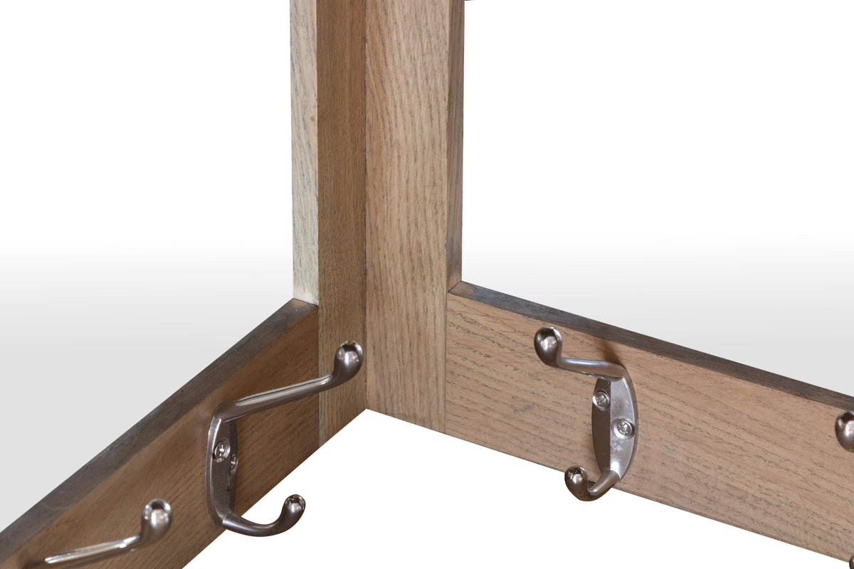 Horner Corner Wall Coat Rack
