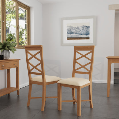 Newton Cross Back Dining Chair