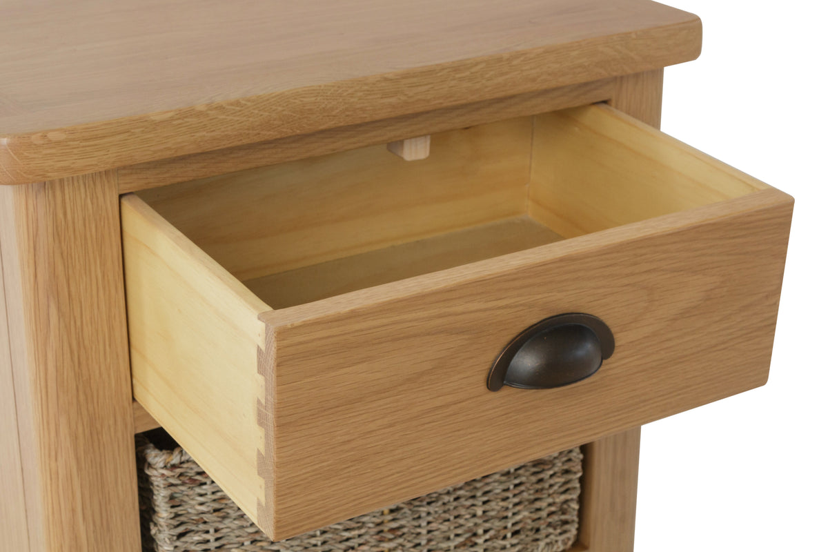 Rutherford 1 Basket Lamp Table